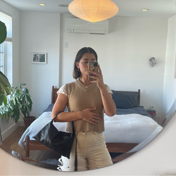 Simon Miller Black Leather Puffin Bag - Picture 3 of 9